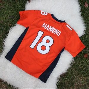 Nike Dri Fit Denver Broncos Manning 18 Jersey KIDS